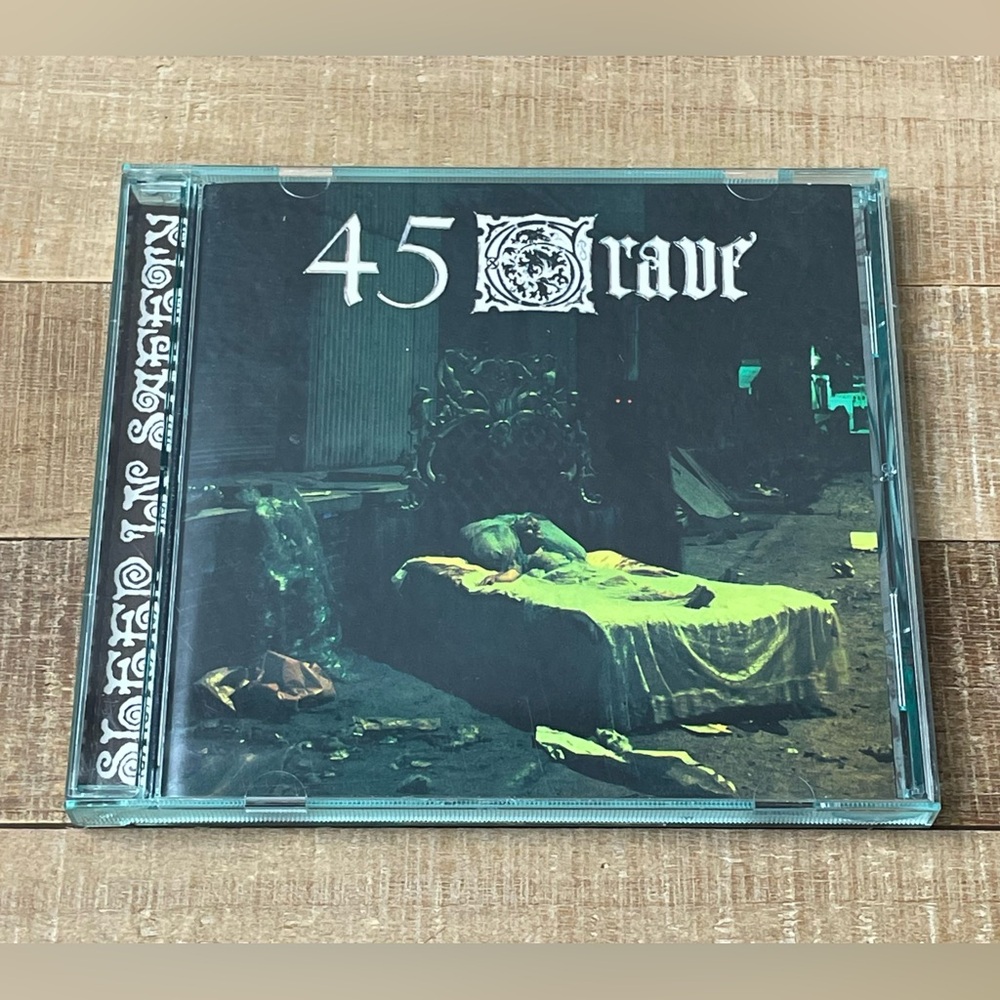 45 Grave ‘Sleep in Safety’ (CD 1993) Restless Records Out Of Print Goth Punk